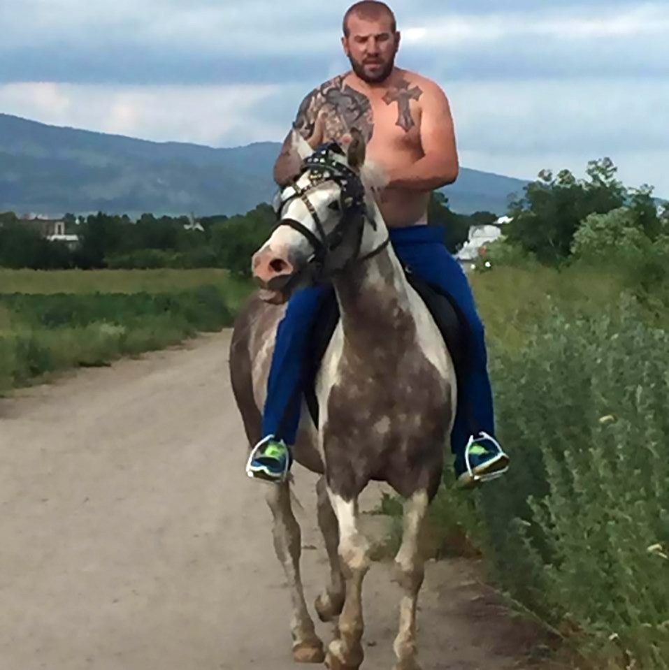 Dinko Valev patrols the Bulgarian border with Turkey in a bid to round up migrants fleeing from Syria 