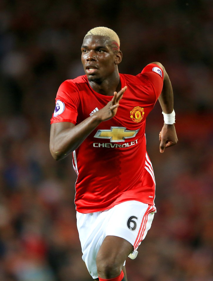  Paul Pogba rejoined Manchester United for £89million this summer