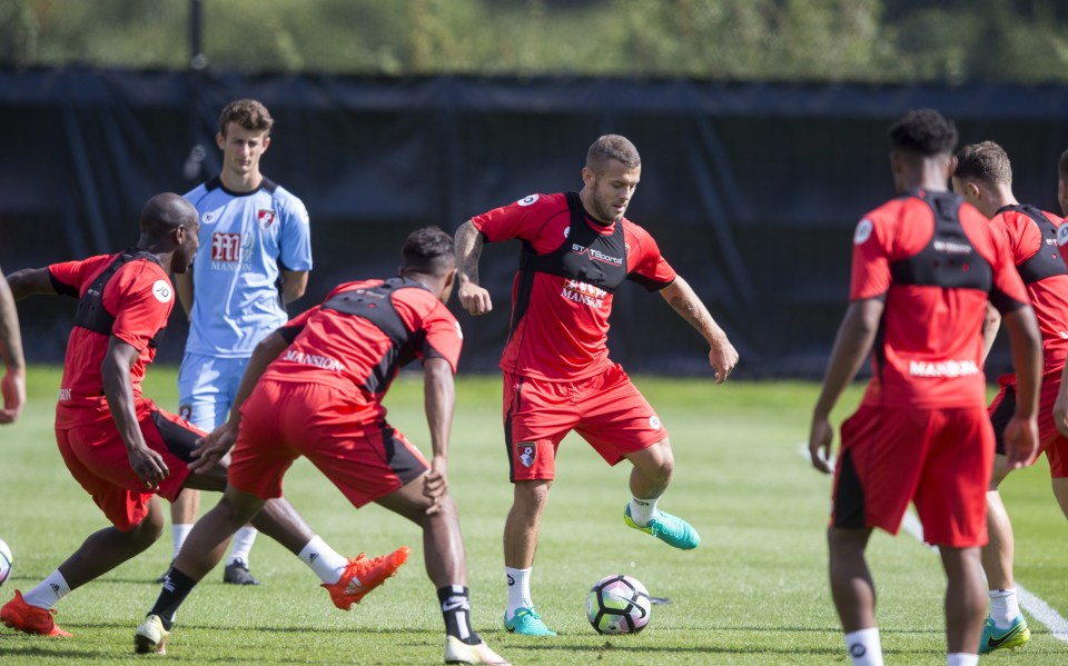  Wilshere admits he can't wait to get stuck in at Dean Court