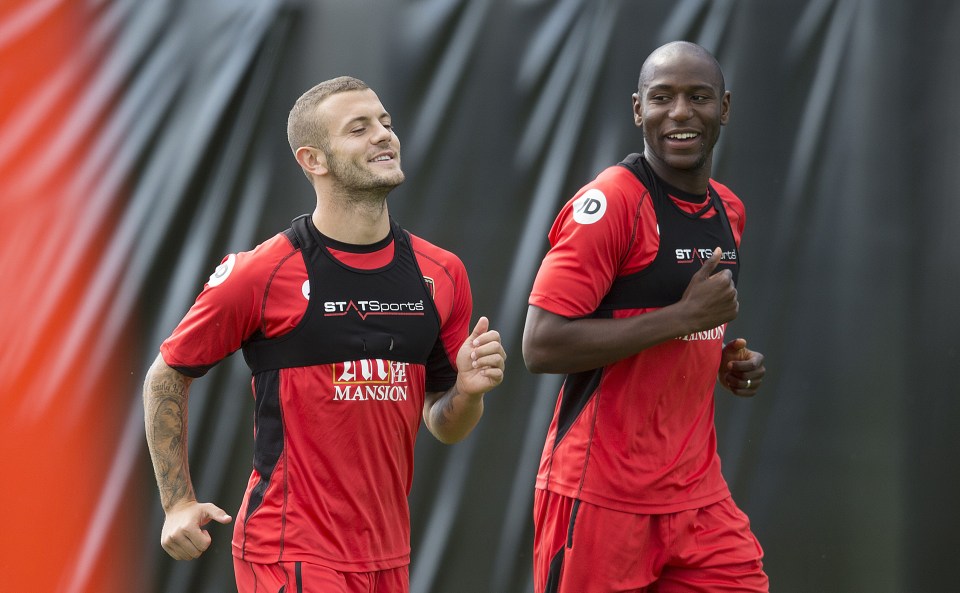  Close friend Benik Afobe convinced Wilshere to join the Cherries