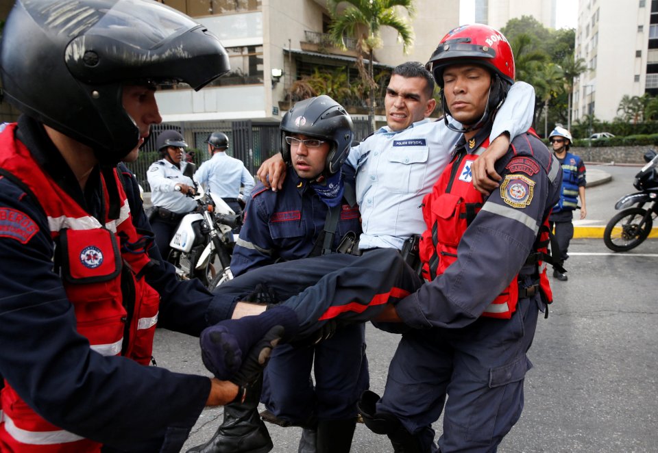  Violence has erupted in Venezuela in the wake of a mass protest which was held to demonstrate people's anger over the current President and his socialist regime