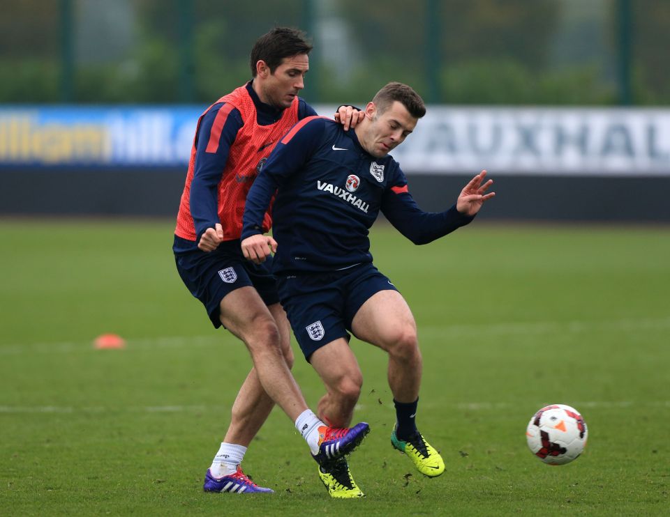 Soccer - International Friendly - England v Germany - England Training Session - London Colney