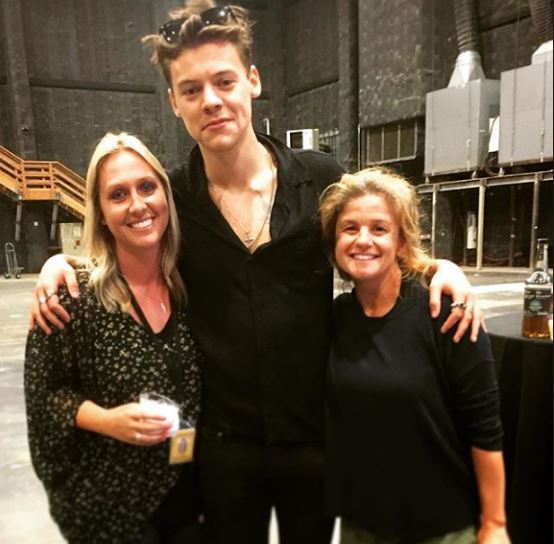  Harry posed for this picture with the costume designer on the last day of shooting Dunkirk