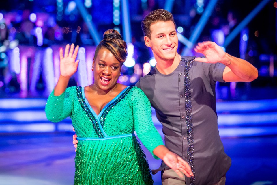  EastEnders actress Tameka Empson is already planning to go all the way to the final with newbie Gorka Marquez