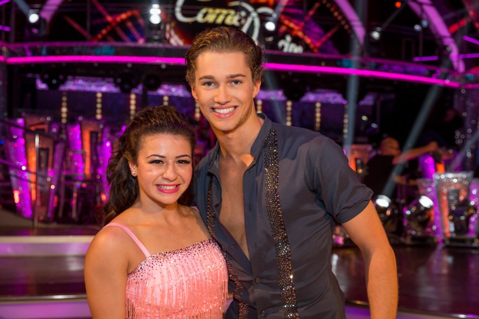  Olympic gymnast Claudia Fragapane landed one of the new professionals, AJ Pritchard