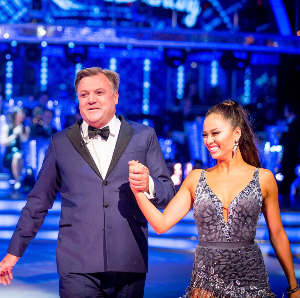  Ed Balls and new female professional Katya Jones were paired together