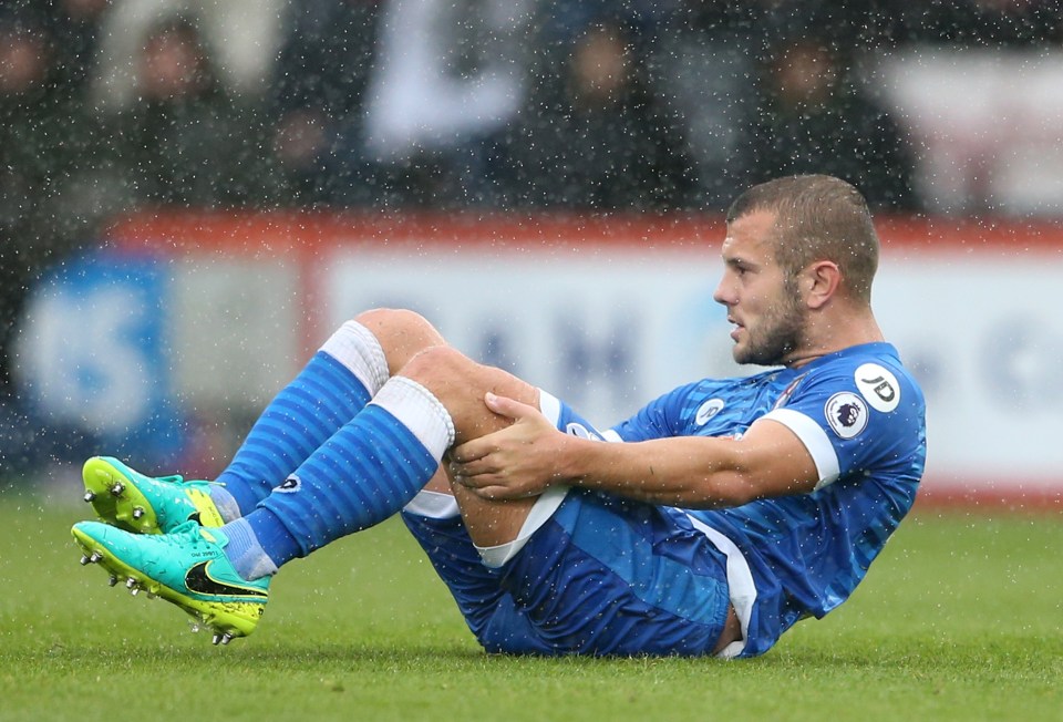 Jack Wilshere made his debut for Bournemouth on Saturday in AC Milan friendly