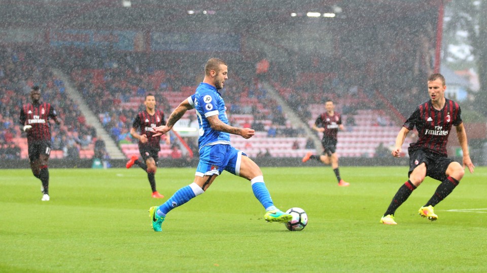 Wilshere was frustrated by the lack of first-team football at Arsenal