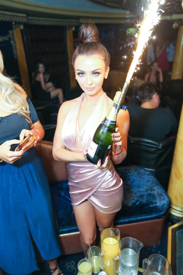 Champagne celebrations for Kady's 21st