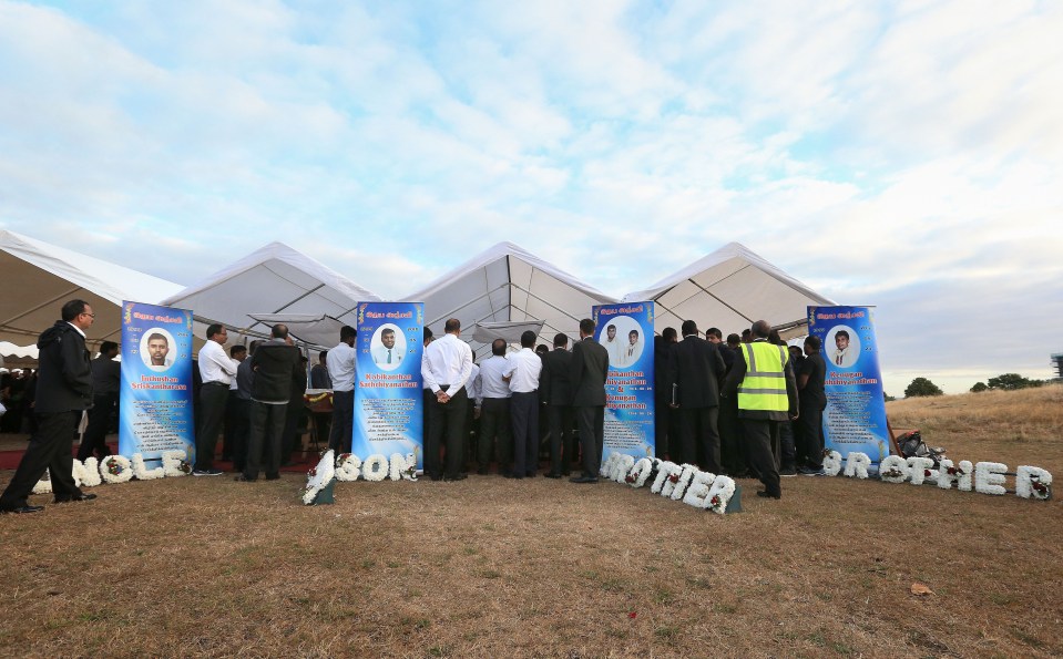  The funeral also included pleas from the family to improve beach safety