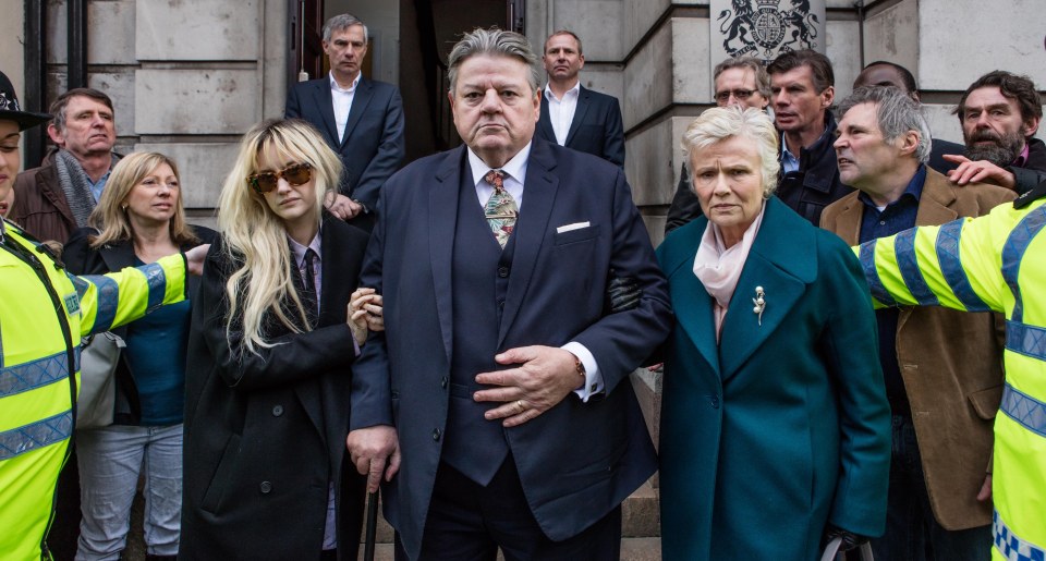 Robbie Coltrane stars as a fictional character in the new Channel 4 drama based on celebrity paedophiles