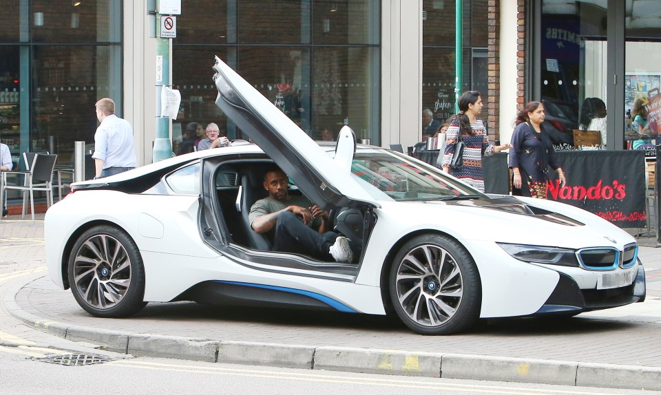  Richard took his £100,000 supercar to Nandos