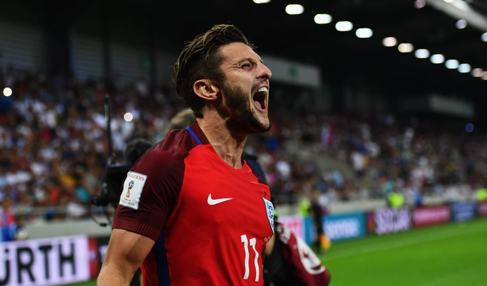  Lallana grabbed his first ever England goal