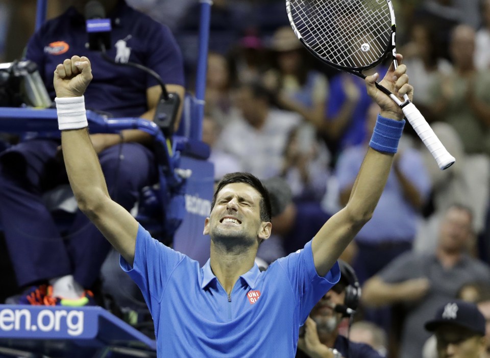  Serb Novak Djokovic was delighted to see off the plucky Brit