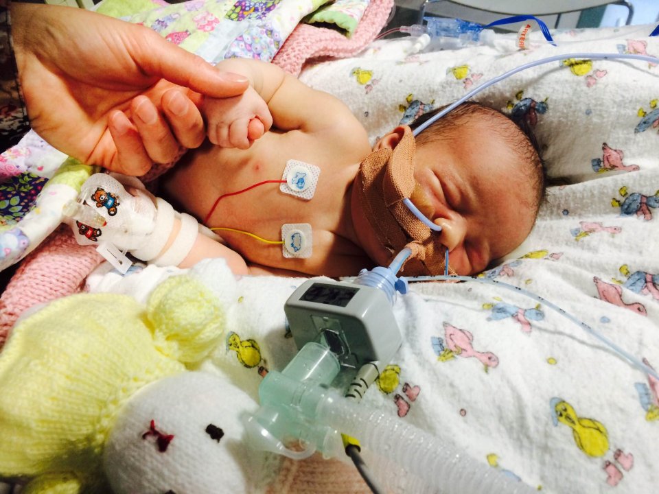 Gabriella was born with two rare heart conditions, made worse when they are diagnosed together