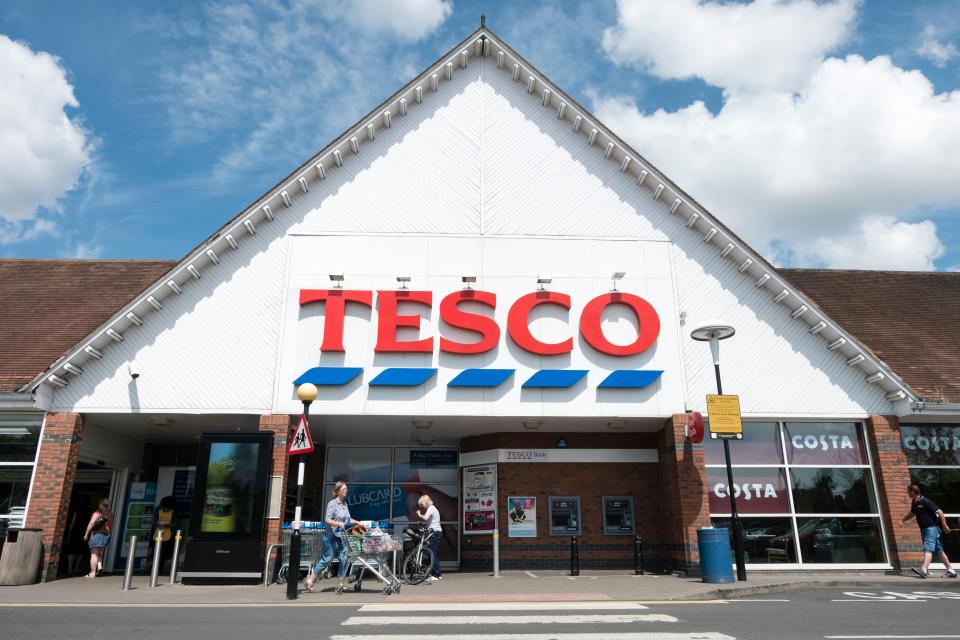 Tesco store, UK