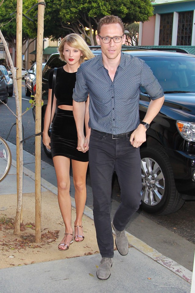 The last supper . . . final pic of Tom and Taylor out to dinner on July 27