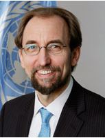  UN human rights' tasr Zeid Ra'ad Al Hussein has been slammed as being part of a 'politically correct global elite stomping their feet'