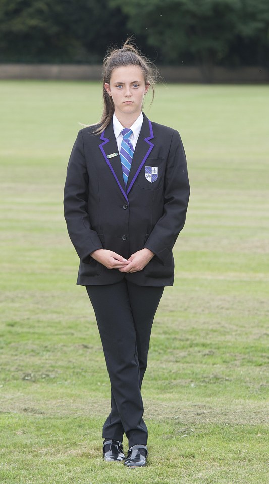  Michaela was finally allowed into lessons three hours after arriving when her mum bought a pair of £6 Asda trousers