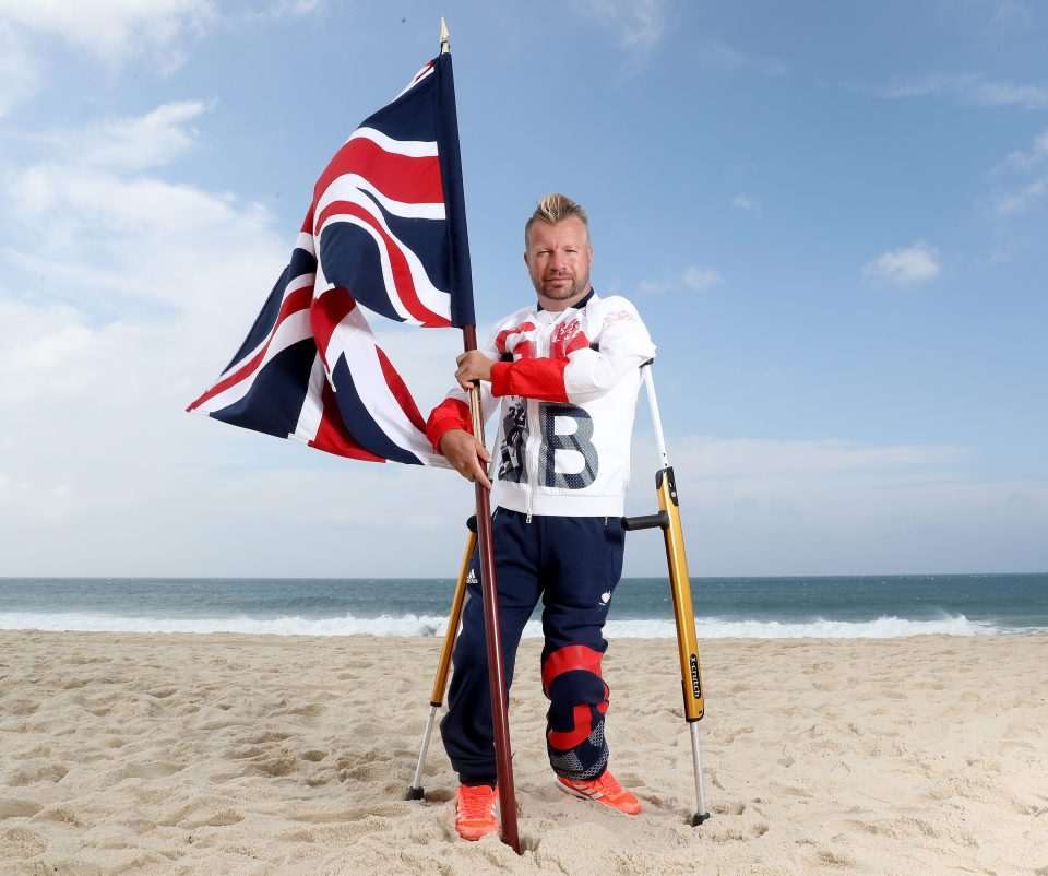 Lee Pearson has been selected to carry the flag at the opening ceremony 