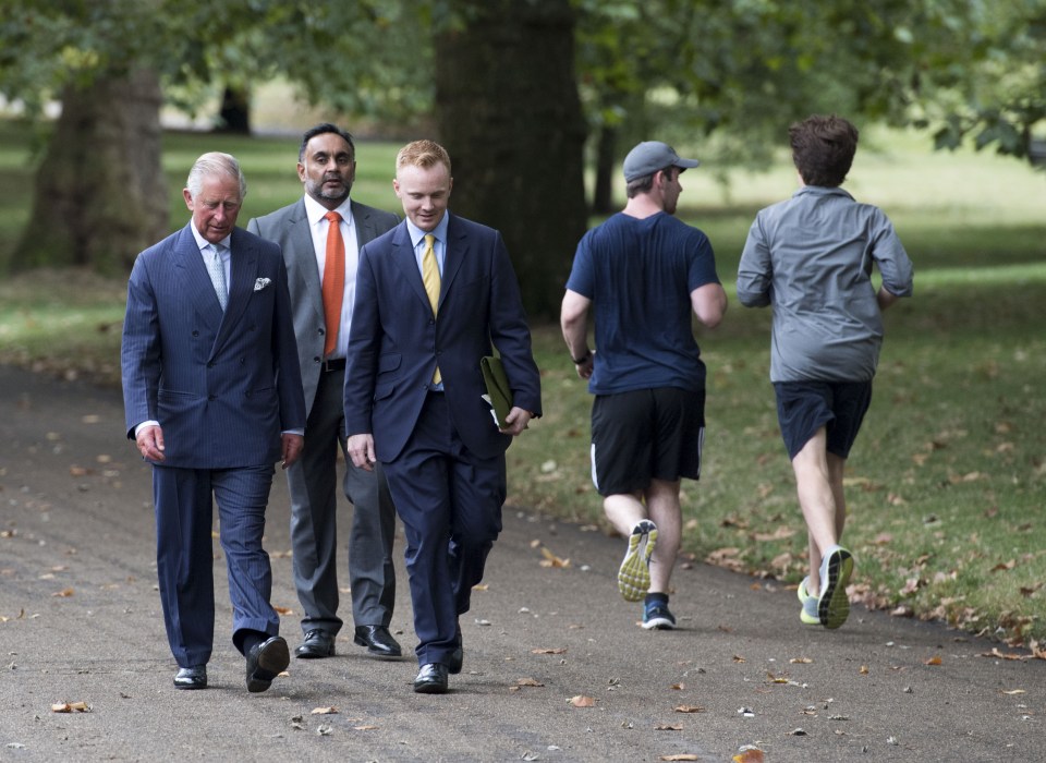  Prince Charles is patron of the three charities behind the 90th Coronation Meadow