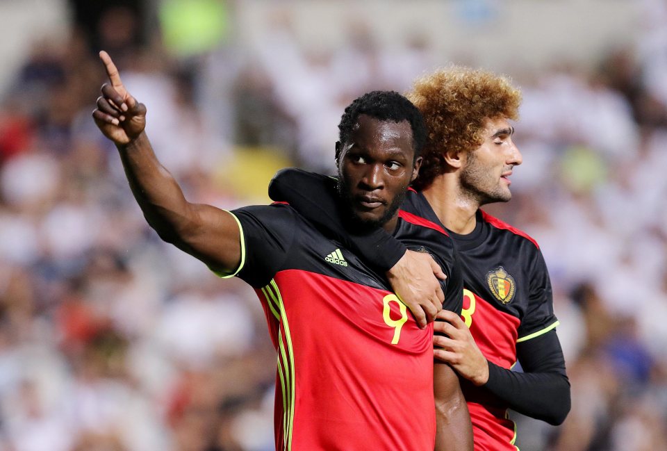  Romelu Lukaku netted twice to help Belgium to the win against Cyprus