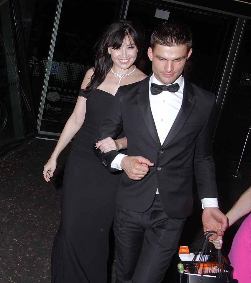  Daisy and Aljaz first arrived as each others dates at the GQ awards earlier this month