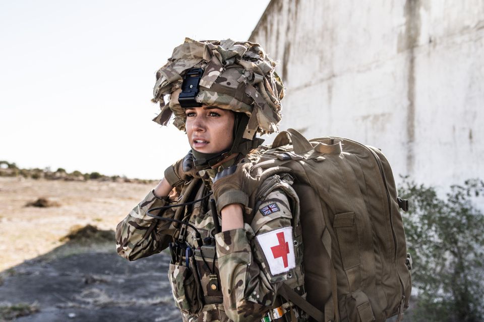  Michelle has received rave reviews for her portrayal of Georgie Lane in BBC drama Our Girl