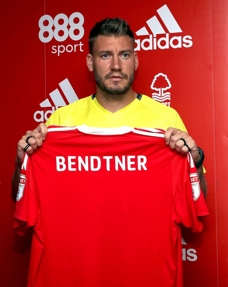  Bendtner joins Forest on a two-year contract