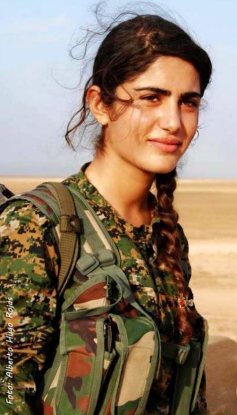  Asia Ramadan Antar, who became known as the ‘Kurdish Angelina Jolie’ has been reportedly killed fighting ISIS