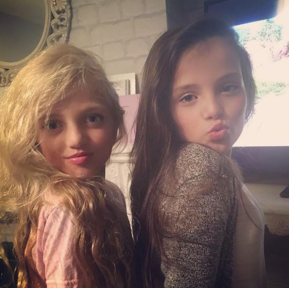 Katie Price has been slammed by cruel trolls for this picture of her daughter Princess with a friend 