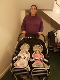 Jo even takes her dolls out in a buggy and has spent a fortune on them