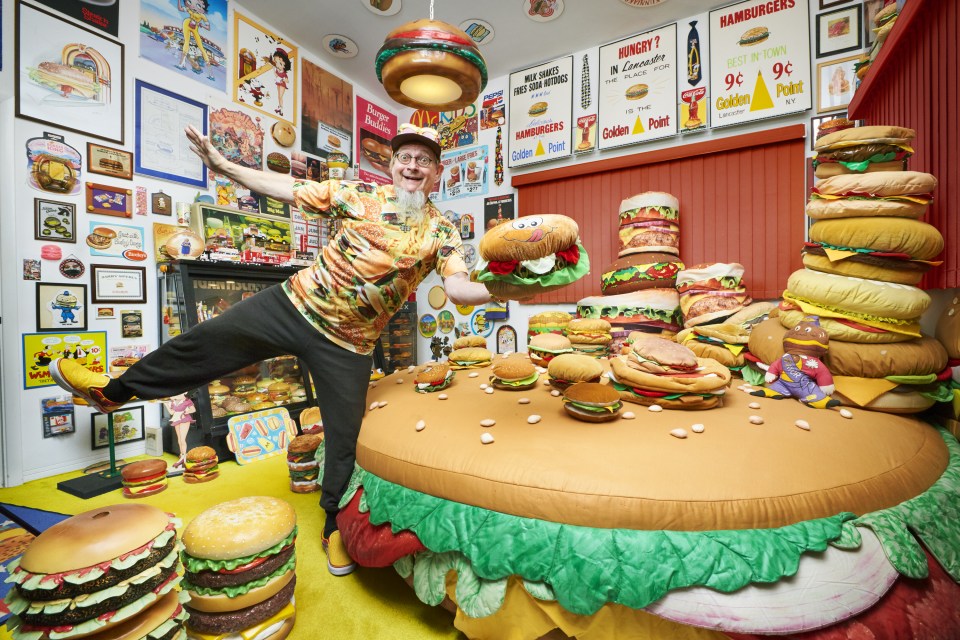  Germany's 'Hamburger Harry' has collected a staggering 3,724 items