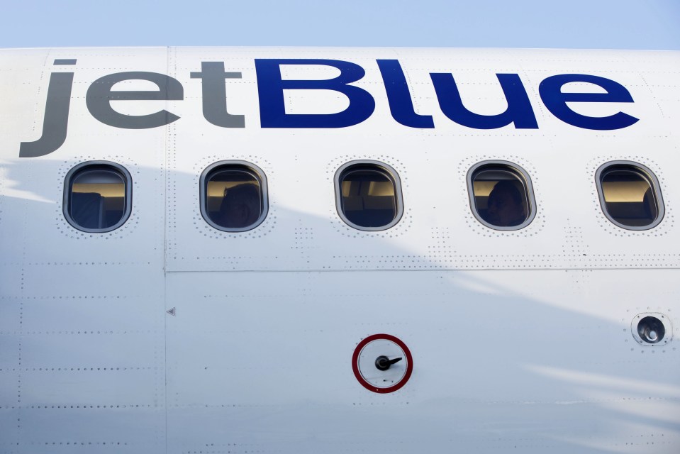  The woman successfully set fire to two blankets and an in-flight control panel on a JetBlue flight