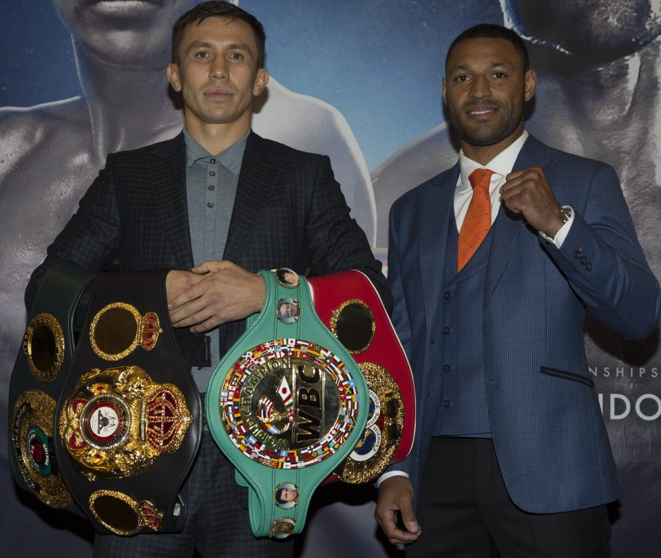  Gennady Golovkin puts his WBC and IBF titles on the line on Saturday night