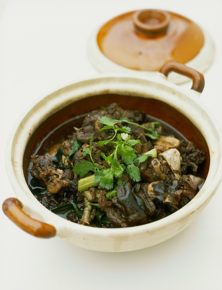 Dog meat stew supposedly has medicinal qualities