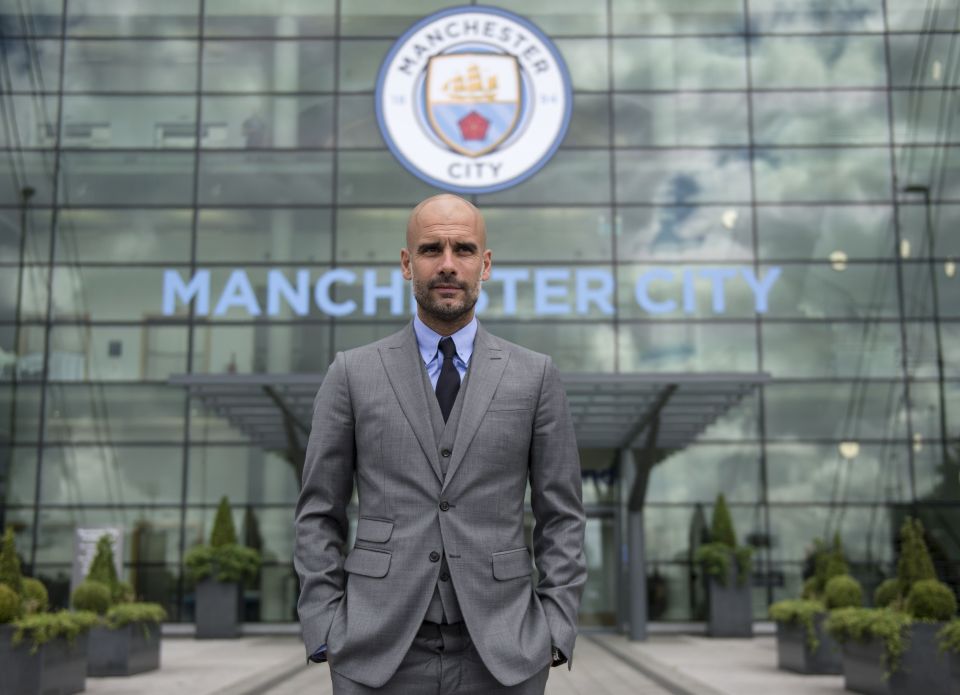 Pep Guardiola has huge plans at City, including extending the capacity of the Etihad