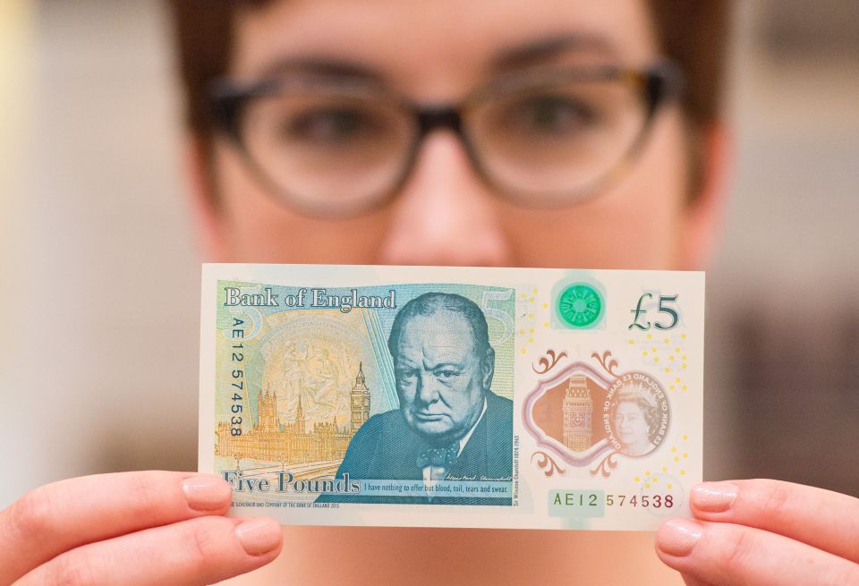  Brits are already trying to think of what to do with their new shiny fivers