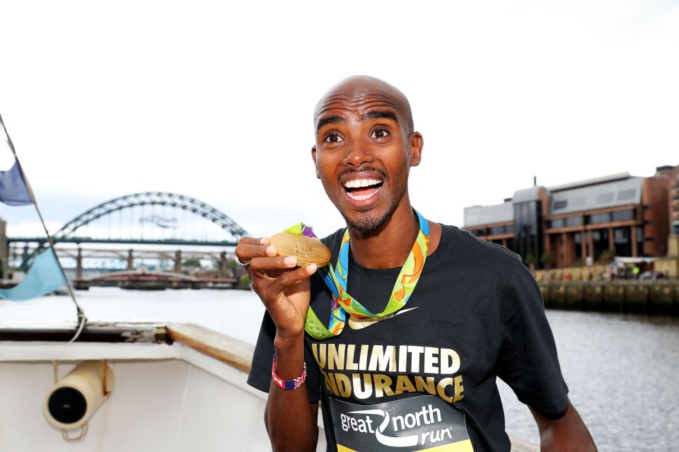 Mo Farah won gold but probably wont be winning at fantasy football prizes 