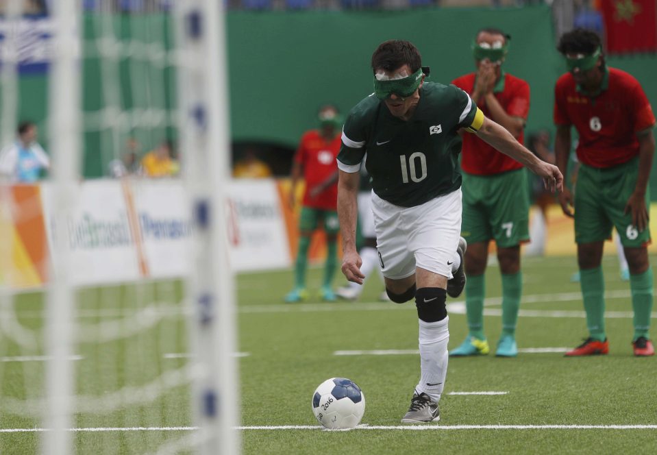 Ricardinho (BRA) of Brazil in action.