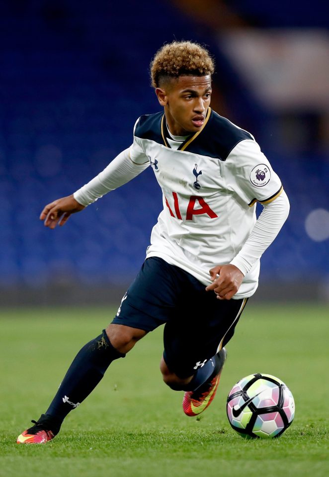  Marcus Edwards is set to make his Tottenham debut