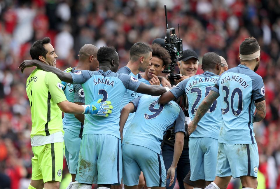 Manchester City are the only team left in the Premier League with a 100 per cent record