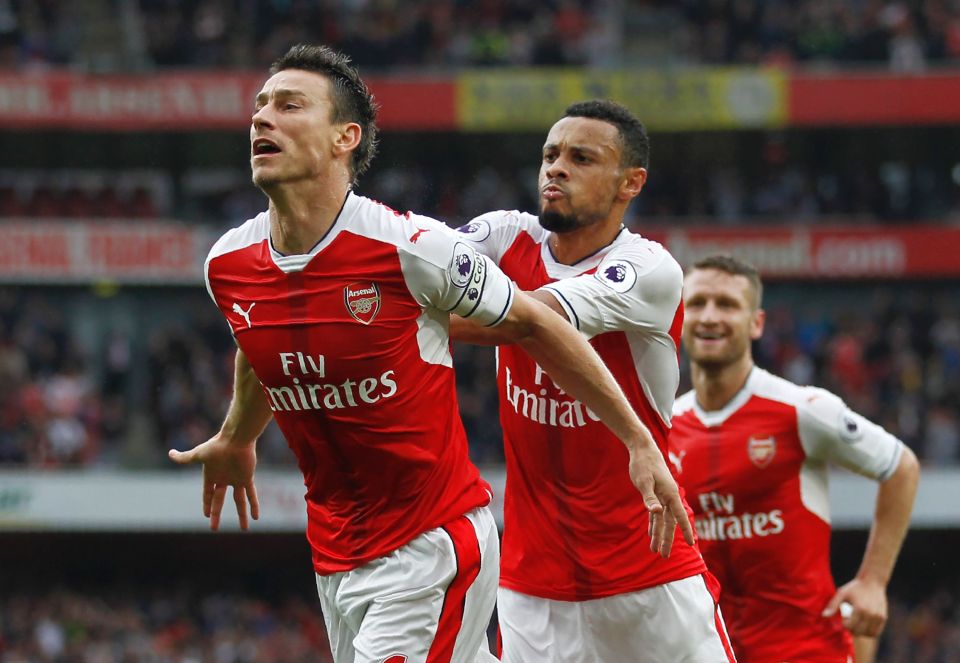  Laurent Koscielny is Arsenal's best defender according to FIFA 17