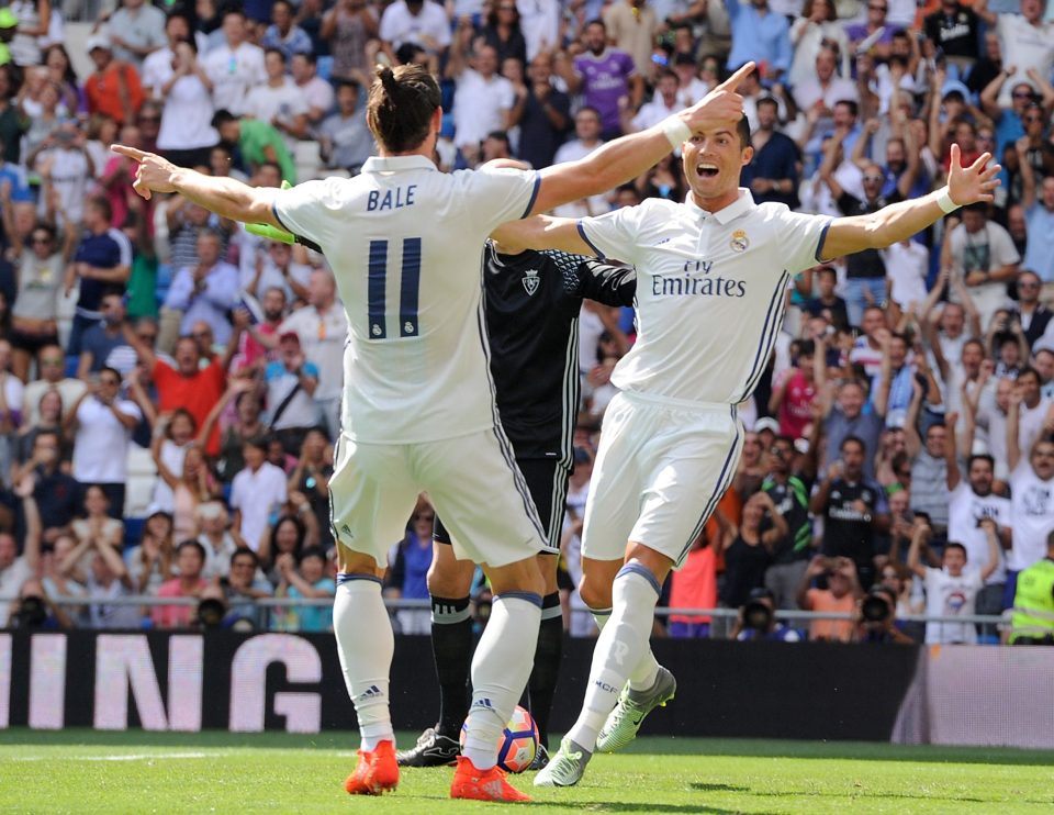  Gareth Bale and Cristiano Ronaldo are rumoured to not be the best of friends