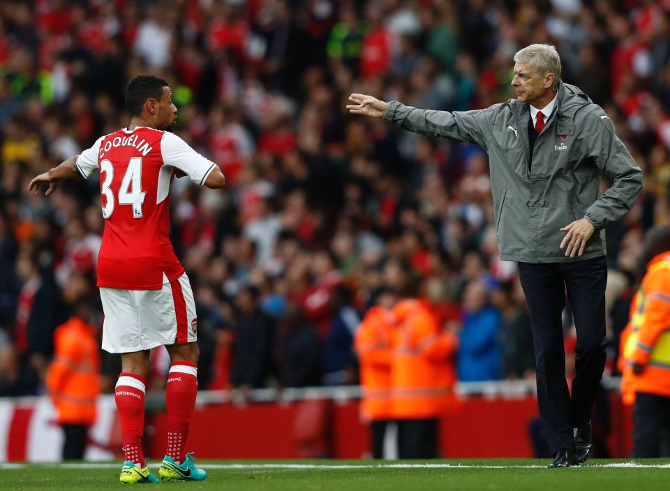  Holding midfielder is a key part of Arsene Wenger's team