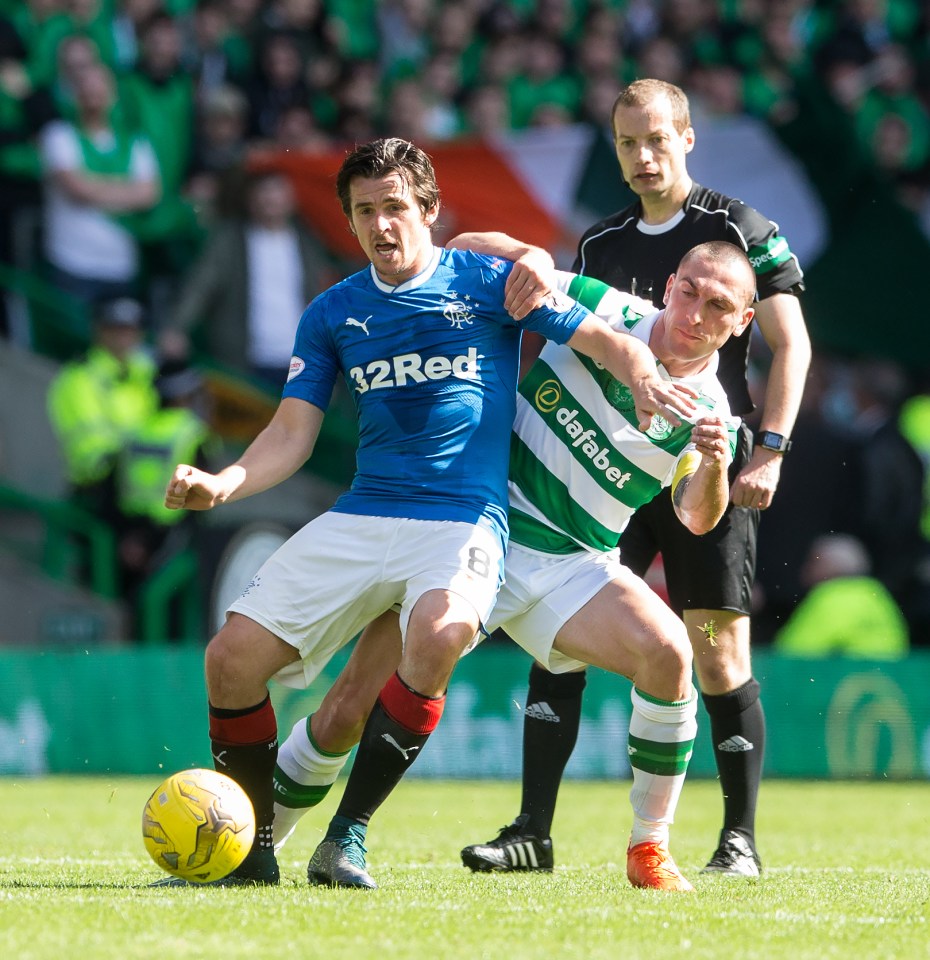  Joey Barton will never kick another ball for the great Scottish club