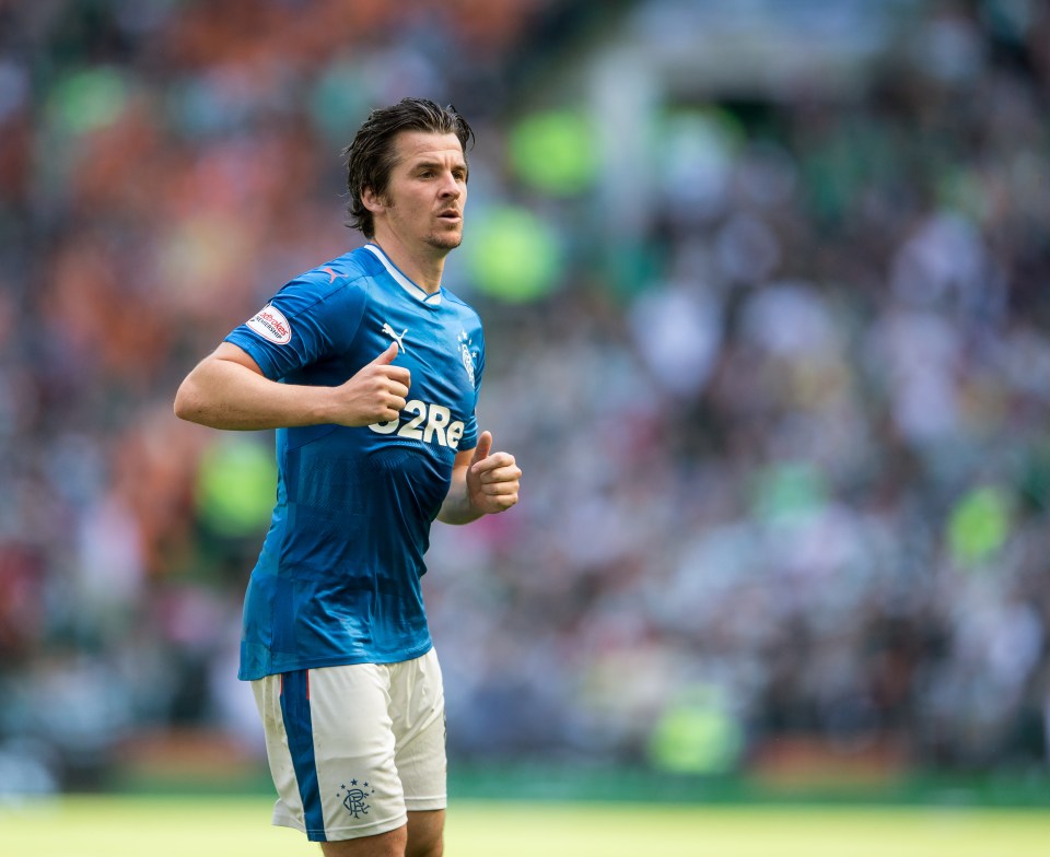 Joey Barton haws been banned from Rangers' training ground after a bust-up