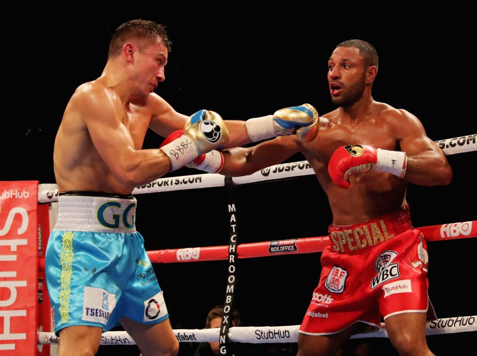 Kell Brook failed in his bid to take Gennady Golovkin's middleweight belts tonight at the O2 Arena