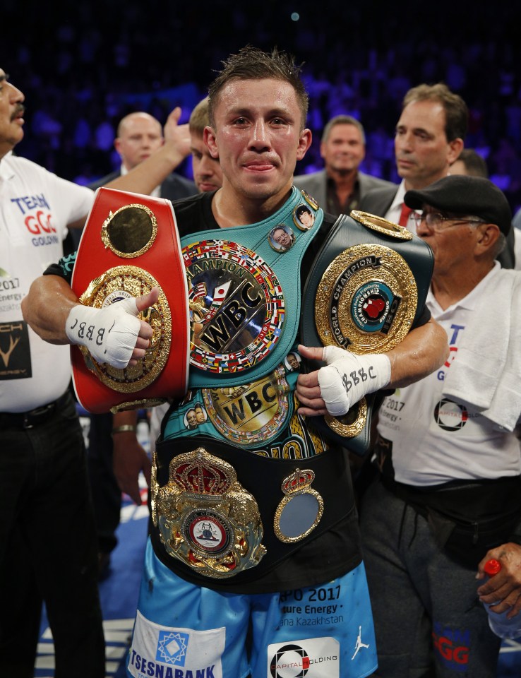  Gennady Golovkin holds all his belts after seeing off the challenge of Kell Brook tonight