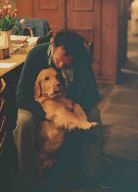  Paws for thought ... Monty Don’s two golden retrievers Nigel and Nell seem to have stolen the show from the Gardeners World presenter